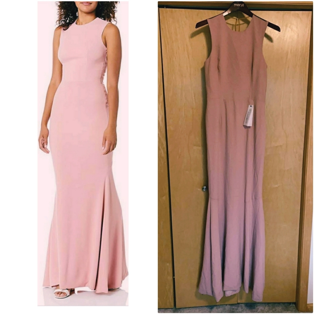 Dress The Population Illusion Crepe Back ...... Used
